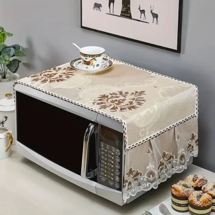 Microwave Cover Nordic Style Oven Electric Stove Cover New Dust-proof Cover Oil-proof Cover Universal Cover Towel
