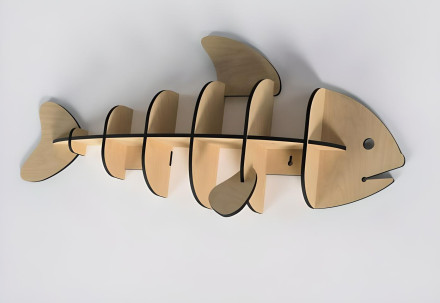 Multifunctional Fish Shelf