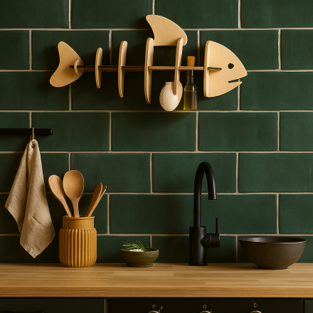 Multifunctional Fish Shelf