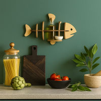 Multifunctional Fish Shelf