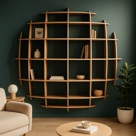 Spherical Wall Shelf