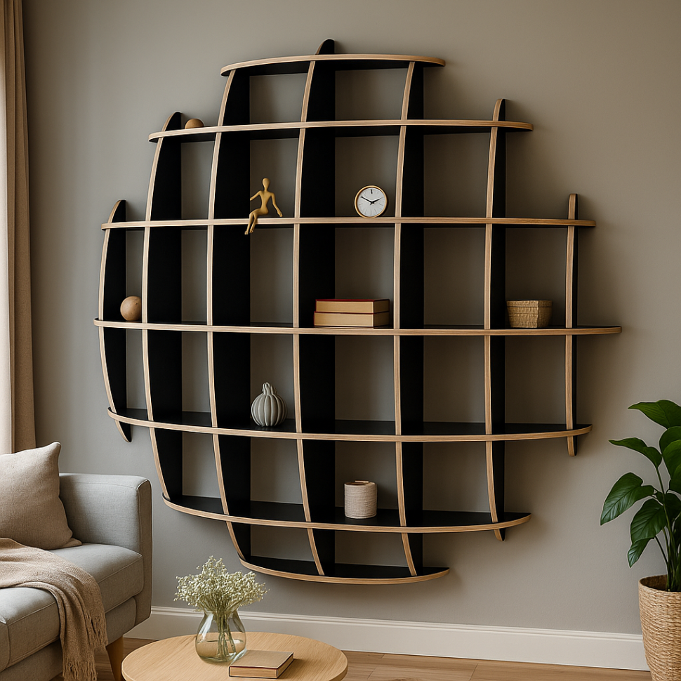 Spherical Wall Shelf