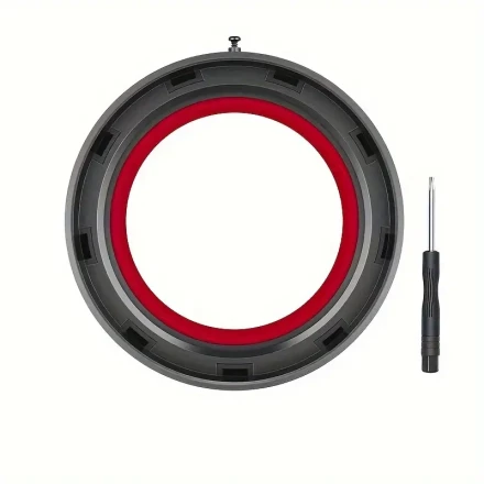 1PC Vacuum Cleaner Dust Bin Seal Ring for Dyson V11 V15 SV14 SV15 SV22 - Plastic Repair Accessory, Uncharged, No Battery Required