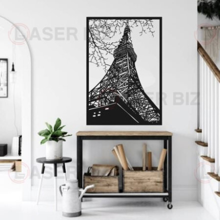 Wall Art with an Eiffel Tower