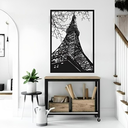 Wall Art with an Eiffel Tower