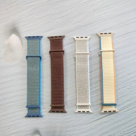 4pcs Breathable Nylon Sport Loop Bands for Apple Watch - Fits 38mm to 49mm, for iWatch SE/Ultra & Series 10/9/8/7/6/5/4/3/2/1 -