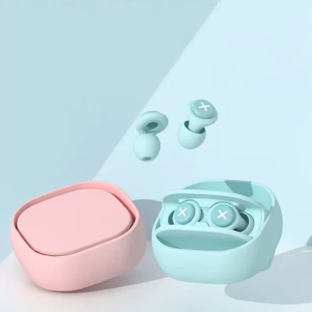 Reusable Soft Silicone Sleep Earplugs - Secure Fit, Battery-Free Comfort, Earplugs