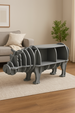 Multifunctional Hippo Shelf