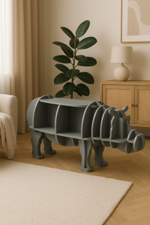Multifunctional Hippo Shelf