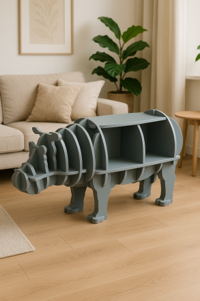 Multifunctional Hippo Shelf