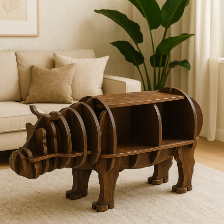 Multifunctional Hippo Shelf