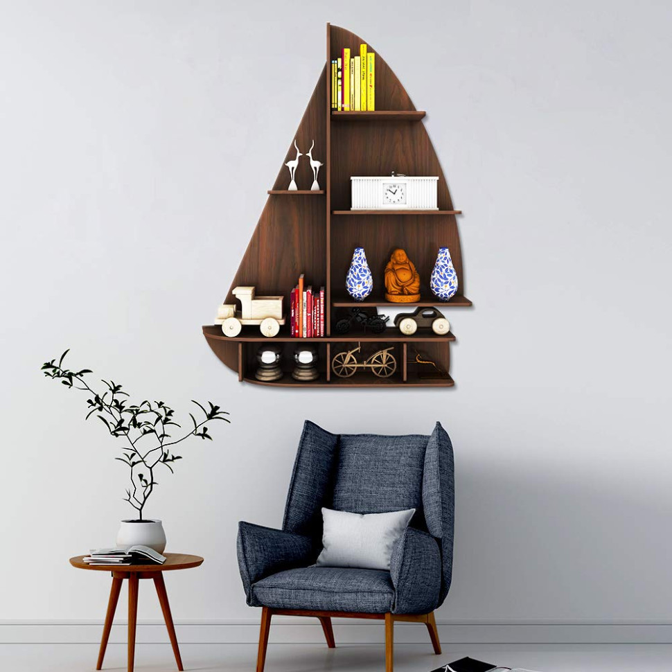 Sailboat Wall Shelf