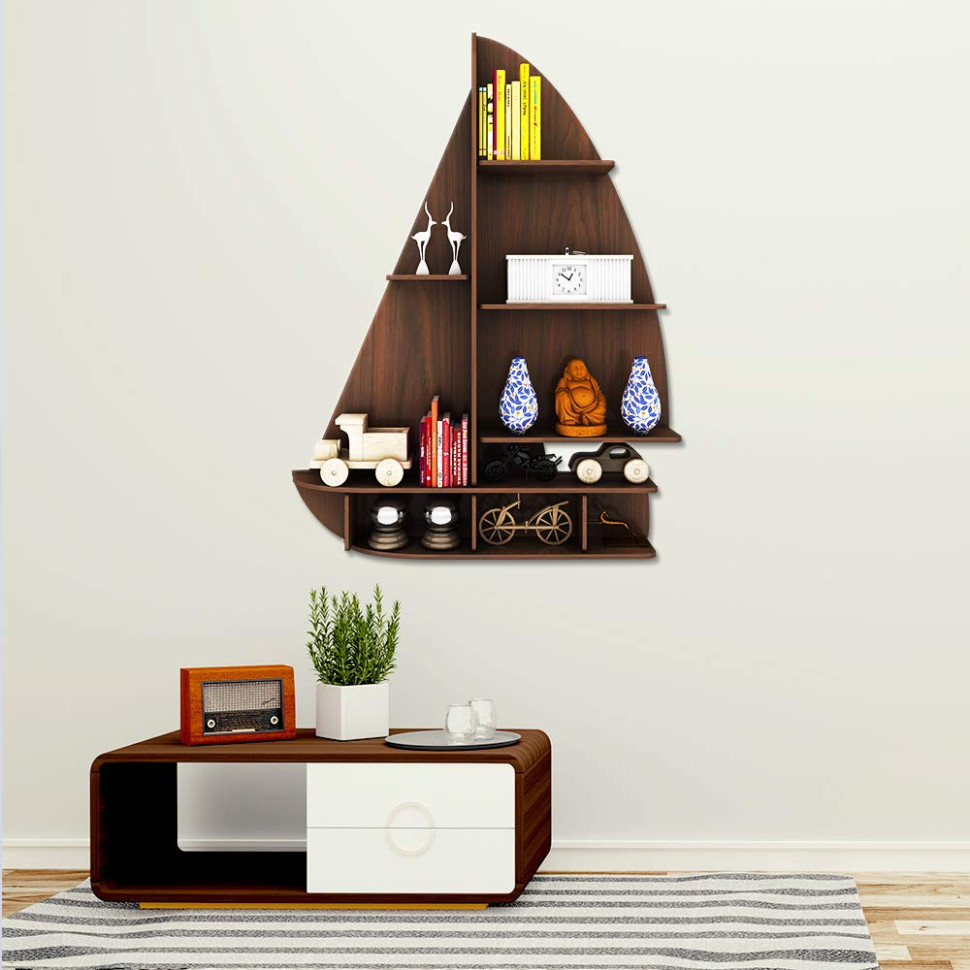 Sailboat Wall Shelf