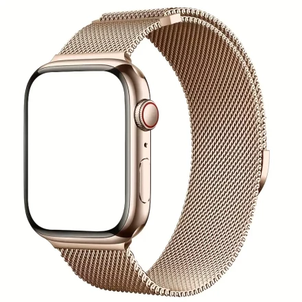 Stainless Steel Milanese Loop for Apple Watch Band 46mm 42mm 44mm 45mm 49mm 38mm 40mm 41mm for Men and Women, Mesh Loop Magnetic Clasp Replacement for iWatch Bands Ultra Series 10 9 8 7 SE 6 5 4 3 2 1