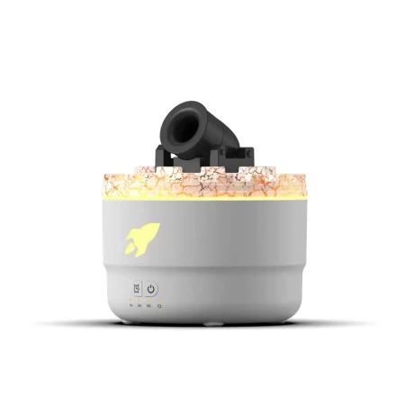 1pc cannon humidifier - Two Mist Patterns Adjustable, Large Mist Air Humidifier, USB Plug-In Humidifier, Essential Oil Humidifier Aromatherapy Diffuser for Home Bedroom Living Room Apartment School and Christmas Gift Birthday Gift
