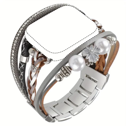 Apple Watch Strap Accessory With Daisy Strap