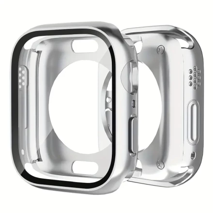 2 In 1 Compatible With Apple Watch Case Series S10 46mm 42mm Waterproof Screen Protector, Front & Back Protective Bumper Cover IWatch Series S10 For Men Women