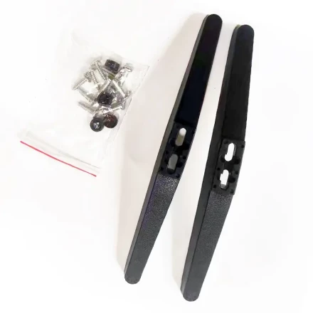 Universal TV Stand TV Base TV Legs Suitable for 81.28 cm 99.06 cm 101.6 cm 109.22 cm 121.92 cm 124.46 cm 127.0 cm 139.7 cm 147.32 cm 152.4 cm TV Desktop Support with Screws
