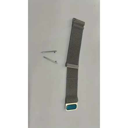 Stainless Steel Smartwatch Band with Secure Magnetic Clasp – Adjustable, Comfortable Fit, No Pinching, High-Quality Mesh Design for Active Lifestyles