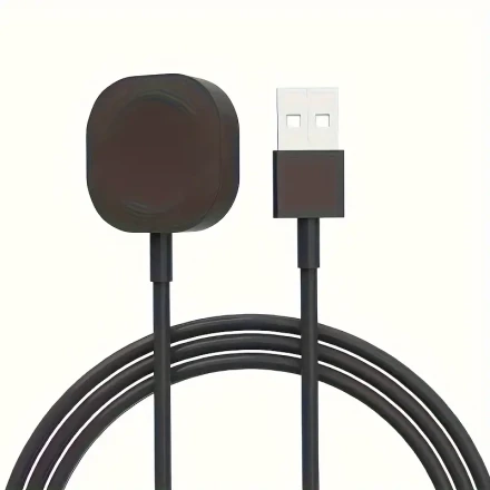 1PC Magnetic Charging Cable for Apple Watch, Universal Smartwatch Charger, Round Shape, Compatible with iWatch Series 1-9, SE & Ultra - Non-Water Resistant