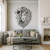 Wall Art with a Lion