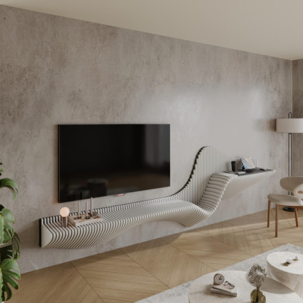Shelf for a TV