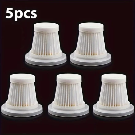 1/3/5pcs Multi-Purpose Car Vacuum Filter - Durable, Washable And Reusable - Enhances The Suction Power And Performance of Your Handheld Vacuum
