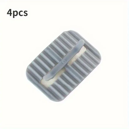 4/8 Pack EcoClean Non-Slip Trash Bag Clips for Garbage Bags, Plastic Household Garbage Can Liner Holders, No Battery Required, Waste Management Accessories