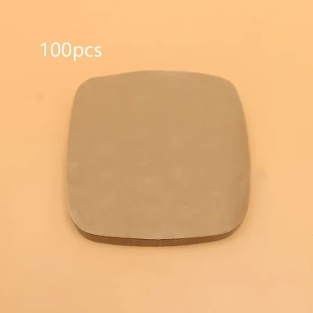 50/100pcs Air Fryer Disposable Paper Liners Square, Air Fryer Accessories, Oil Proof & Water Proof, Paper Liner for Baking Roasting Microwave Oven Commercial Kitchen Supplies