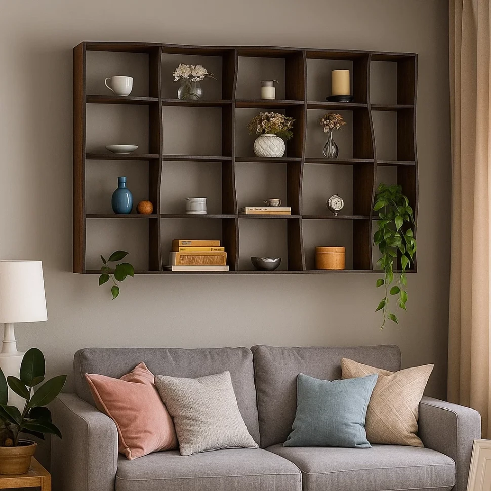 Wavy Wall Shelf