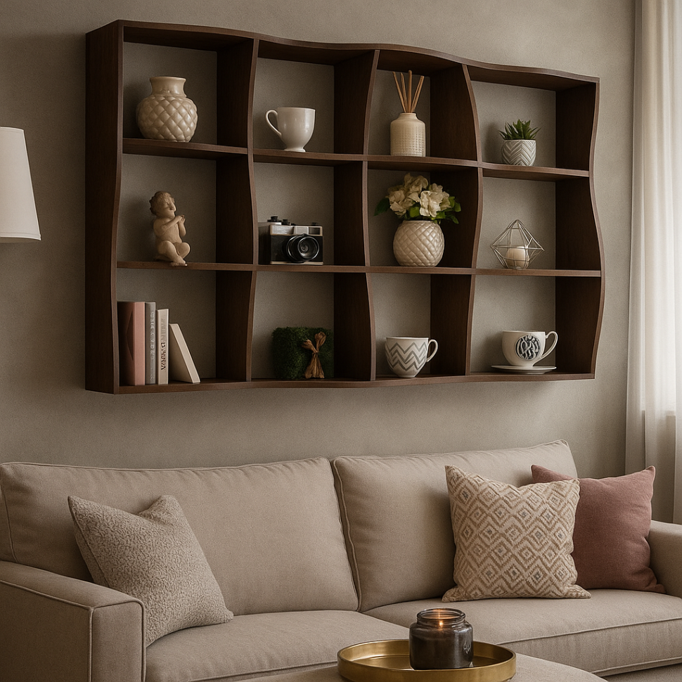 Wavy Wall Shelf