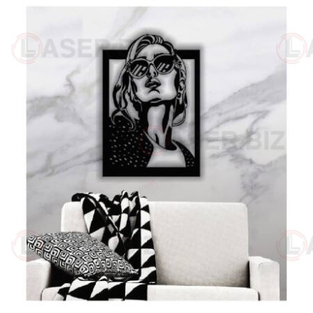 Wall Art with a Woman