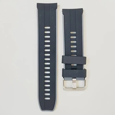 One Huawei GT2/GT strap Huawei magic/watchGT22mm two-color silicone strap black and gray
