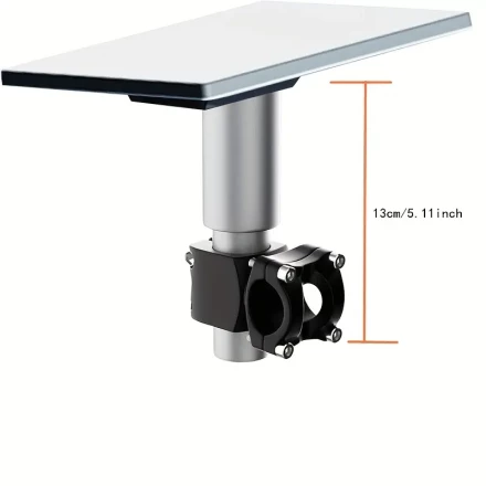 Starlink Mini Mount Aluminum Alloy- Adjustable Clamp Mount for RV Ladders, Guardrails, Universally Adjustable Angle, Compatible with STARLINK Original Pipe Adapter