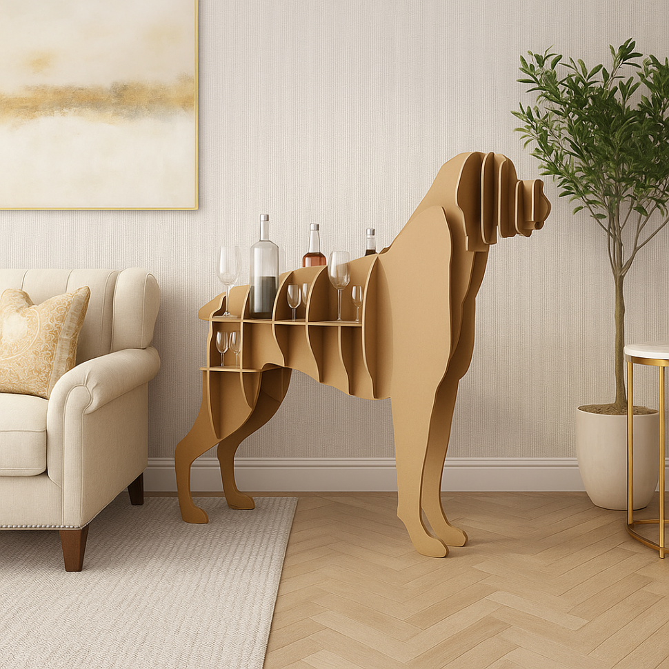 Shelf-wine cabinet 
