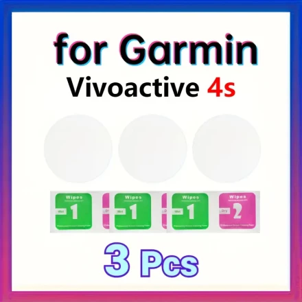 3pcs Soft TPU Hydrogel Film For Garmin Vivoactive 5/ 4/ 4s