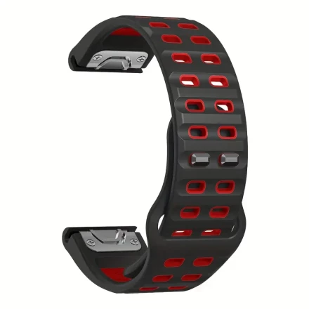 26mm 22mm Silicone Watch Band for Fenix 8 7X 7 6X 6 Epix Pro Gen 2 5X 5 Plus Forerunner 965 955 Strap Quickfit Bracelet Wristband