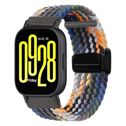 Polyamide Woven Sport Band, 22mm/20mm Adjustable Soft Breathable Strap, with Magnetic Quick Release Clasp, for Huawei Watch GT 5 2 3 4, Aolon, Garmin, Amazfit GTS GTR, Itel 011, Xiaomi, Compatible with Samsung Galaxy Watch FE 7 6 5 4, Redmi Watch 5 Active