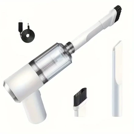Wireless Handheld Vacuum Cleaner Home Car Dual-purpose Vacuum Cleaner, Dual Battery High Power Strong Suction, Compact And Convenient For Home, Car, Hair, Keyboard And Other Cleaning