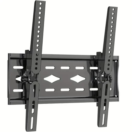 Tilt TV Wall Bracket Suitable for Most Flat And Curved Tvs Ranging from 32 to 160.02 cm, with a Maximum VESA Size of 400X400Mm And a Weight Capacity of 44.91KG, Featuring a Low Profile And Adjustable Angle.