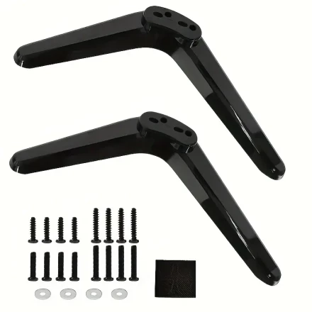 Universal TV Desktop Stand, Television Base, TV Mount with Screw Set