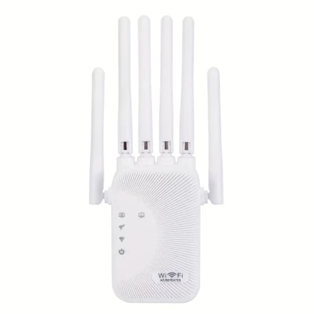 1200Mbps WiFi Repeater Dual Band Wireless 2.4G 5GHz Amplifier Network Long Range Signal Booster For Home Office Wi-Fi Repeater