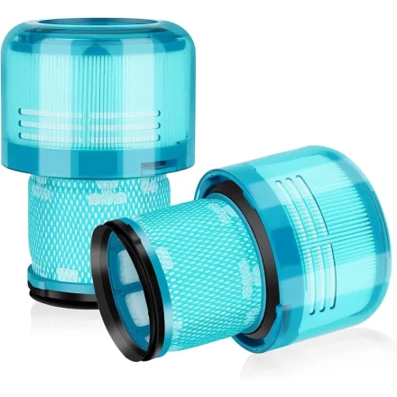 1/2/4pcs Vacuum Filters Replacement for Dyson V15 Detect, V15 Detect +, V11 Torque Drive, V11 Animal, SV14 Cordless Stick Vacuum Cleaner, Replaces Part No. 970013-02