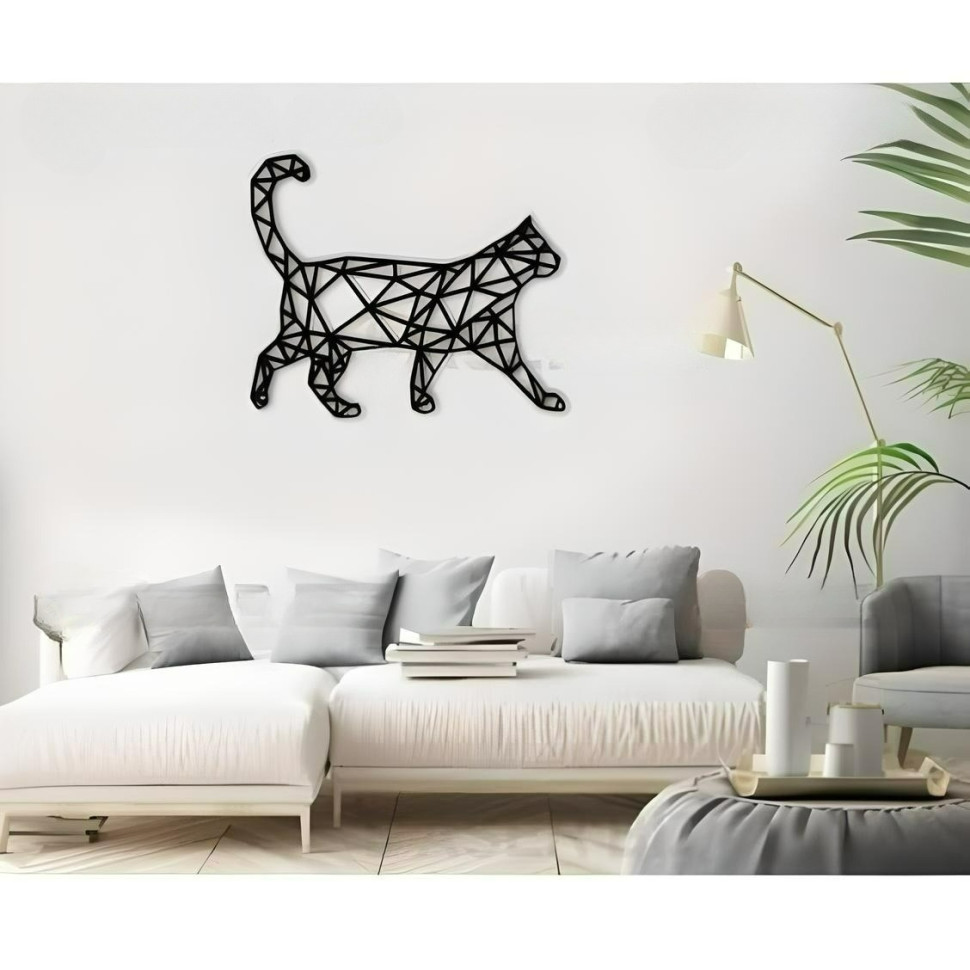 Wall Art with a Cat