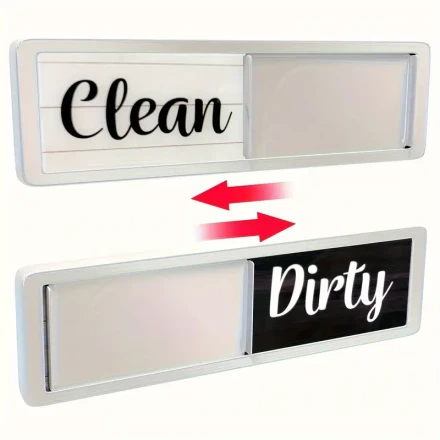 Dishwasher Magnet Clean Dirty Sign Strong Clean Dirty Magnet For Dishwasher, Universal Dirty Clean Dishwasher Magnet Indicator For Kitchen Organization