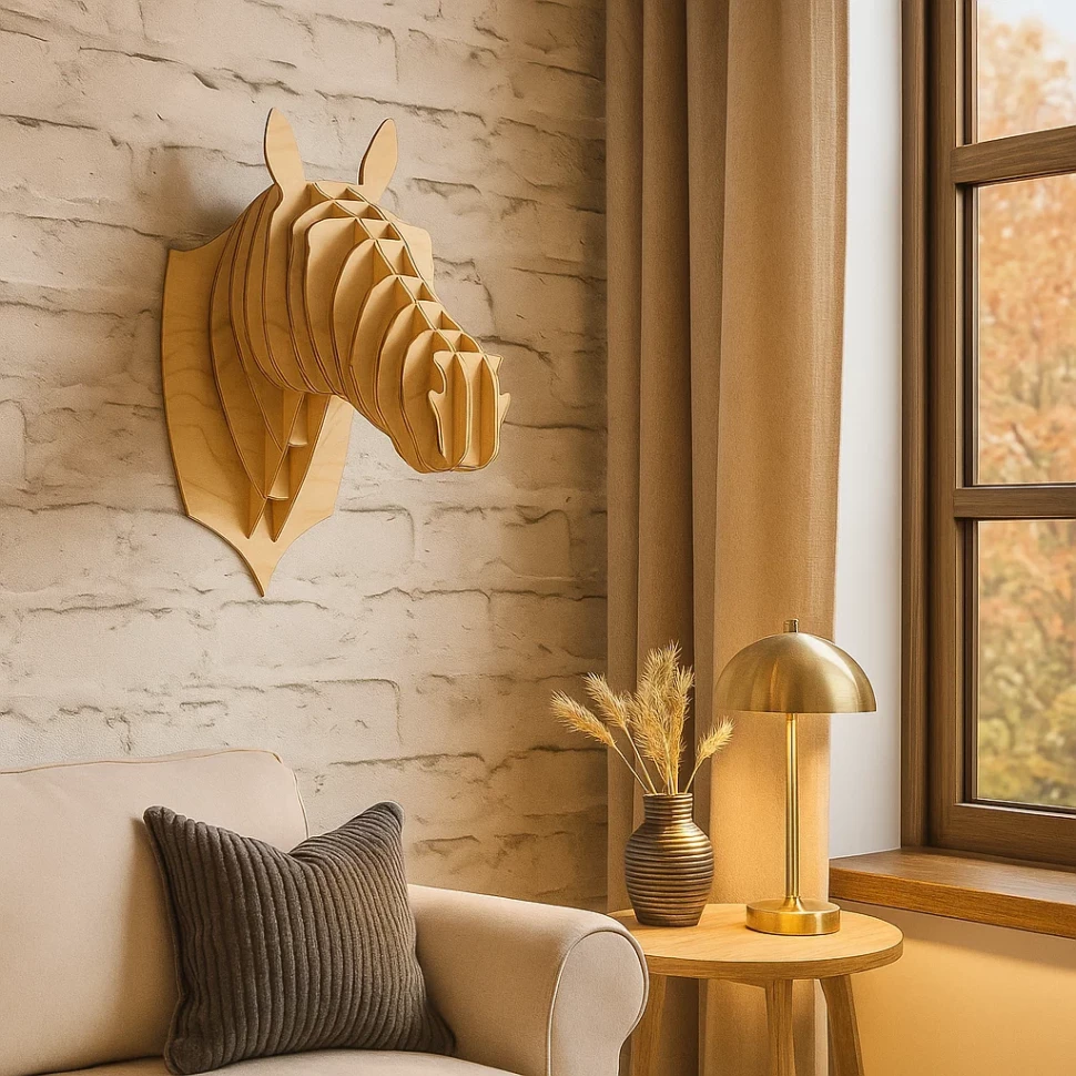 3D Horse Wall Art