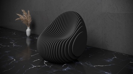 Artistic armchair