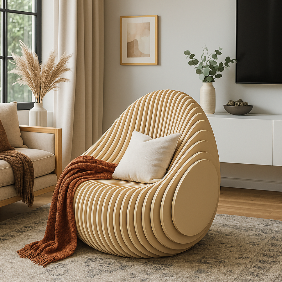 Artistic armchair