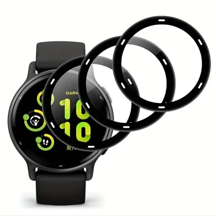 For Garmin Vivoactive 5 3D Curved Edge Full Coverage Soft Film Screen Protector
