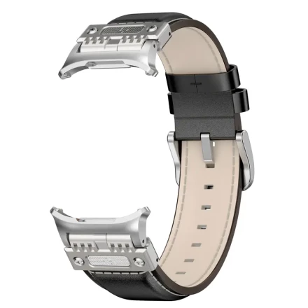 High-Quality Cowhide Strap Featuring an Enhanced Stainless Steel Clasp for The Samsung Galaxy Watch Ultra 47Mm (2024)